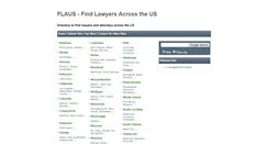 Desktop Screenshot of flaus.org